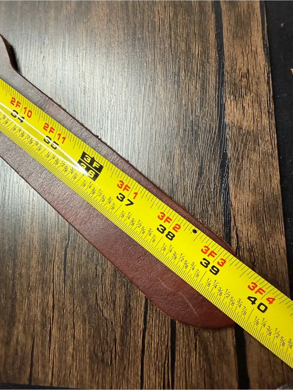 Boho Western Braided Wide Chocolate Brown Leather Chunky Belt medium